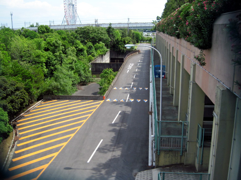 江戸川区スポーツ施設臨海球技場からの眺め