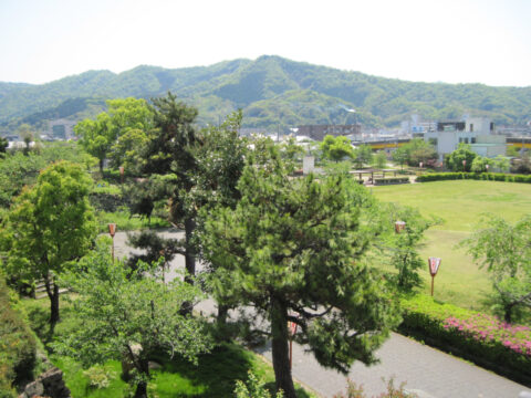田辺城資料館からの眺め